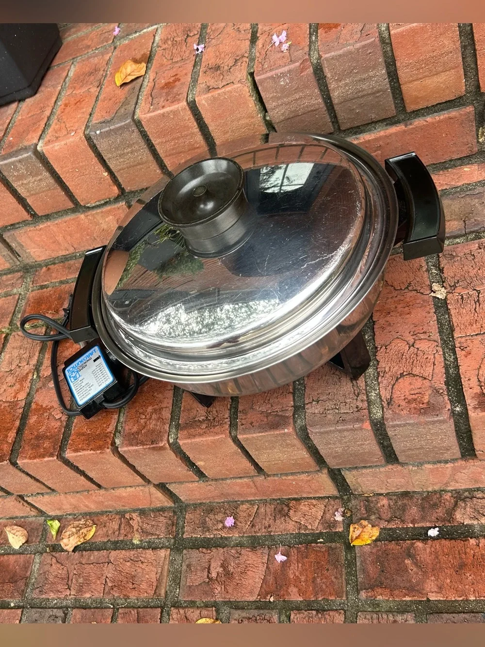 Vintage Townecraft 9.5”Electric Skillet #17450